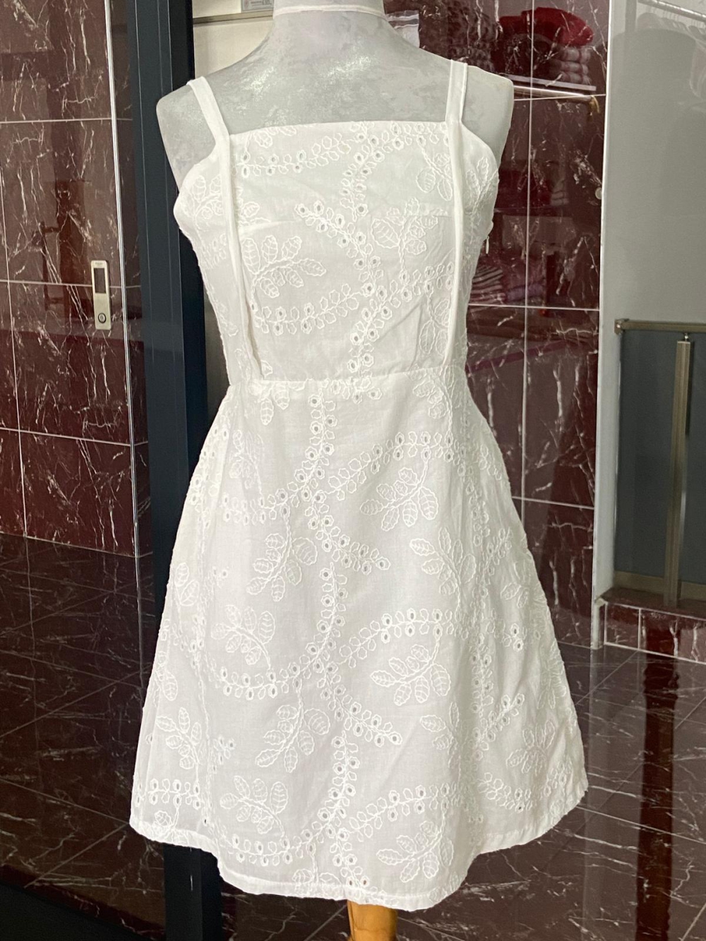 Fisto Askılı kısa Elbise